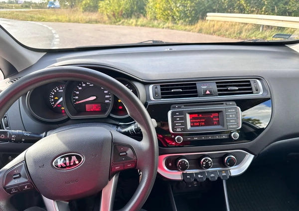 Kia Rio cena 34500 przebieg: 157159, rok produkcji 2016 z Brześć Kujawski małe 121